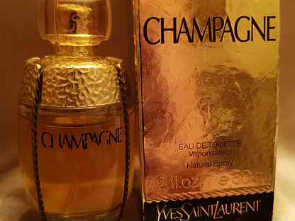 Духи винтаж Champagne Yves Saint laurent