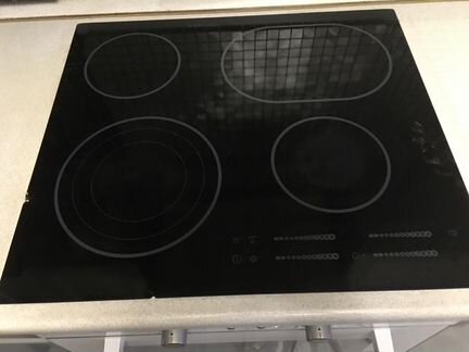 Независимая варочная панель electrolux c трещиной