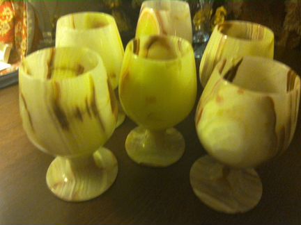 Бокалы из оникса (обмен)