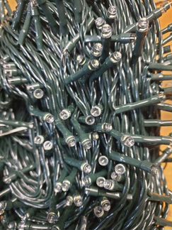 Гирлянда уличная светодиодная 100м.31v. холодный с