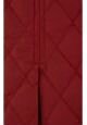 Юбка утепленная стеганая красная
