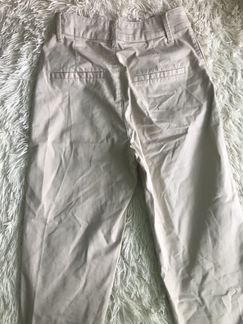 Брюки чинос бежевые