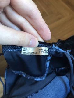 Новый бархатный топ zara