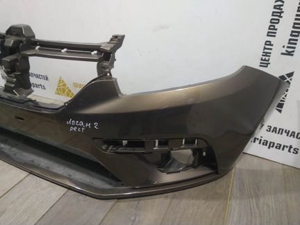 Бампер передний Рено Логан 2 Logan 2 рестайлинг