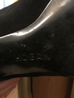 Замшевые ботильоны Hogan 39 р