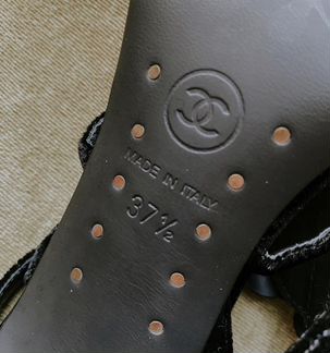 Chanel босоножки
