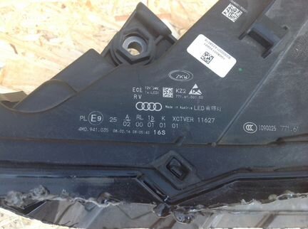 Корпус фары Ауди Q7 2016г целый