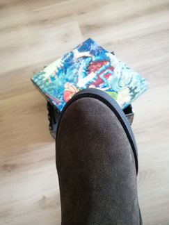 Полусапожки на каблуке