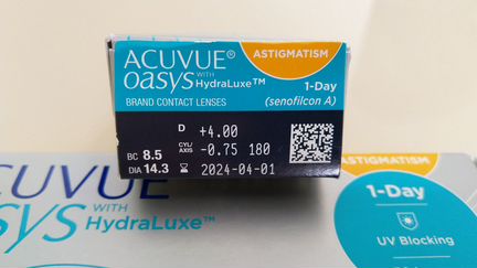 Линзы Acuvue Oasys with Hydraluxe