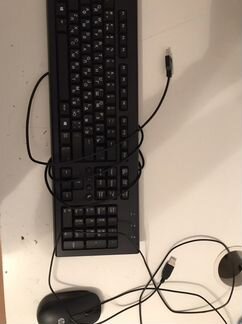 Клавиатура HP + мышка HP + коврик