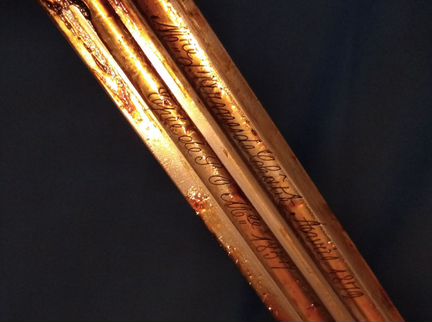 Ножны французской шпаги 19-й век состояние