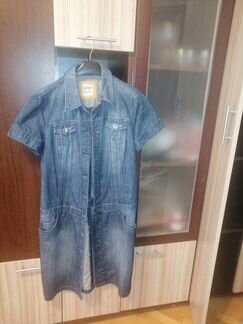 Джинсовое платье