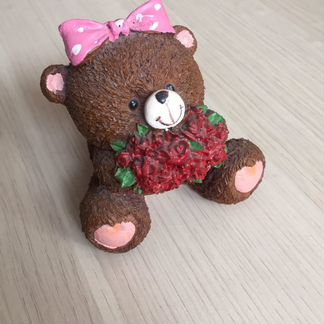 Мишка Тедди сувенирная статуэтка