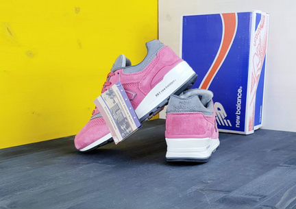 N/b 997 кроссовки новые женские розовые