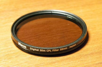 Поляризационный фильтр Vitacon 58mm CPL Slim