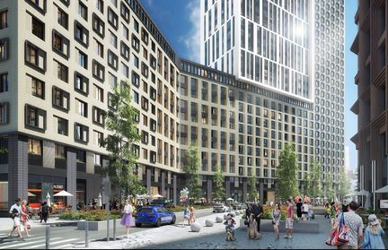 3-к квартира, 74.8 м², 13/34 эт.