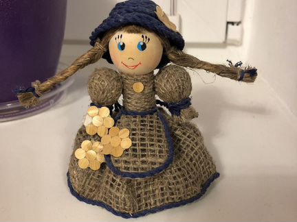 Кукла белорусская соломенная