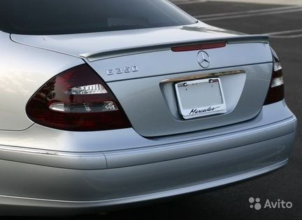 Спойлер и козырек AMG Mercedes W211