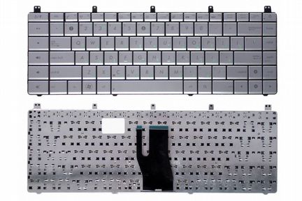 Клавиатура Asus N45 N45S N45SF серебристая