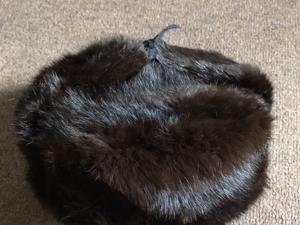 Шапка ушанка кролик, новая