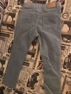 Вельветовые брюки Zara р.110