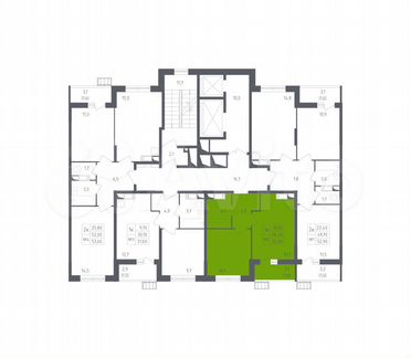 1-к квартира, 32 м², 12/12 эт.