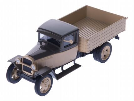 Газ-мм (1946), бежевый с коричневым