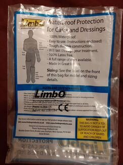 Влагонепроницаемый чехол на руку с гипсом