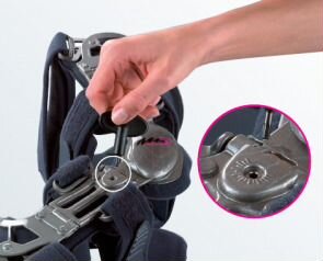 Жесткий коленный ортез регулируемый M.4s OA