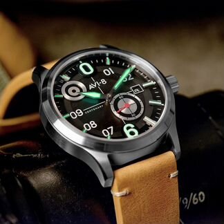 Часы AVI-8 Flyboy японская механика новые гарантия