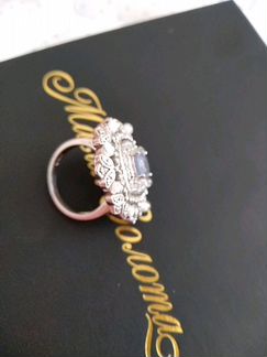 Кольцо серебряное