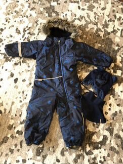 Комбинезон зимний Lassie р.92 + шапка Reima