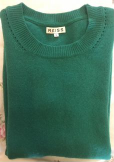 Reiss новый свитер изумрудного цвета