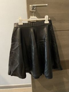 Кожаная юбка