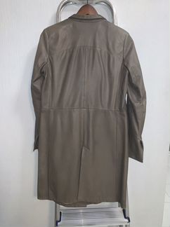 Плащ кожаный Armani