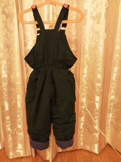 Брюки зимние на лямках для мал. Разм.92