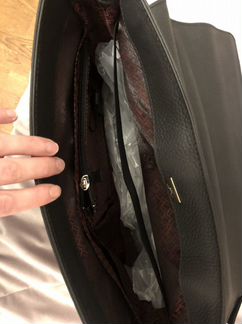 Мужской кожаный портфель Dunhill