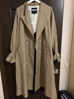 Песочный тренч Zara