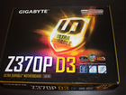 Z370P-D3 Материнская плата + CPU i3-8100 + DDR 4Гб