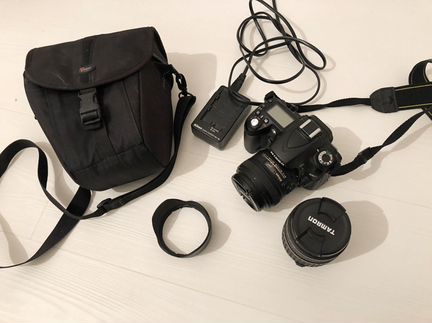 Зеркальный фотоаппарат Nikon D90 и объектив Tamron