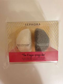 Sephora очищающие японские спонжи для лица