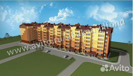 2-к квартира, 60 м², 6/7 эт.