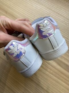 Кеды adidas superstar для девочки, 27 р