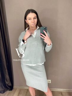 Костюм юбка+кофта