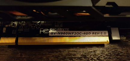 Видеокарта GigaByte GeForce GTX 960 4GB