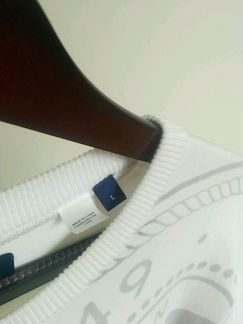 Белый джемпер Gant абсолютно новый