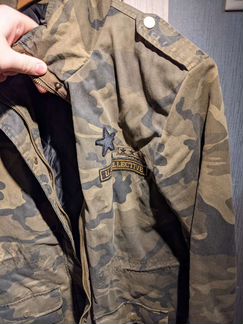 Куртка камуфляжная утепленная Stradivarius, женска