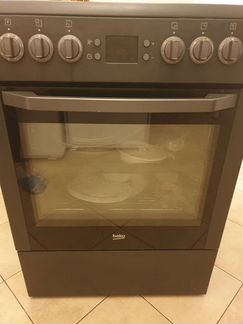 Электрическая плита beko CSM 67300 GA черный