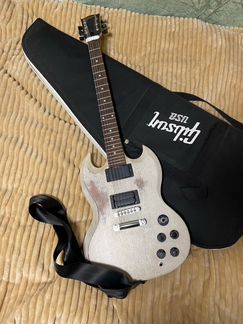 Комплект гитара Gibson SGJ и Roland cube 20 XL