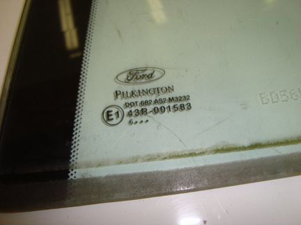 Стекло заднее правое Ford Fusion diesel 2006